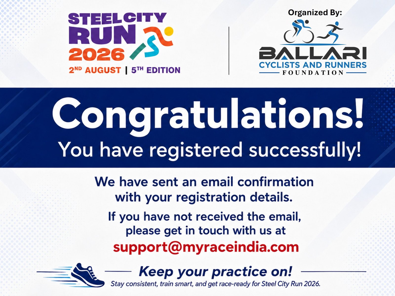 Thank You For Registering