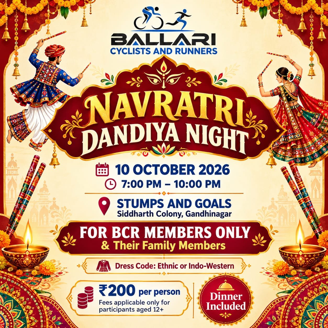 BCR Dandiya Night 2026